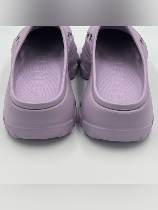 HUNTER Bryce Platform Clog Slip on Clogs Light Purple Size 8 - Picture 5 of 7